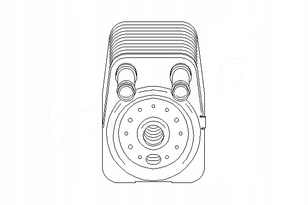TOPRAN CHŁODNICA OLEJU SILNIKOWEGO AUDI A2, A3, A4