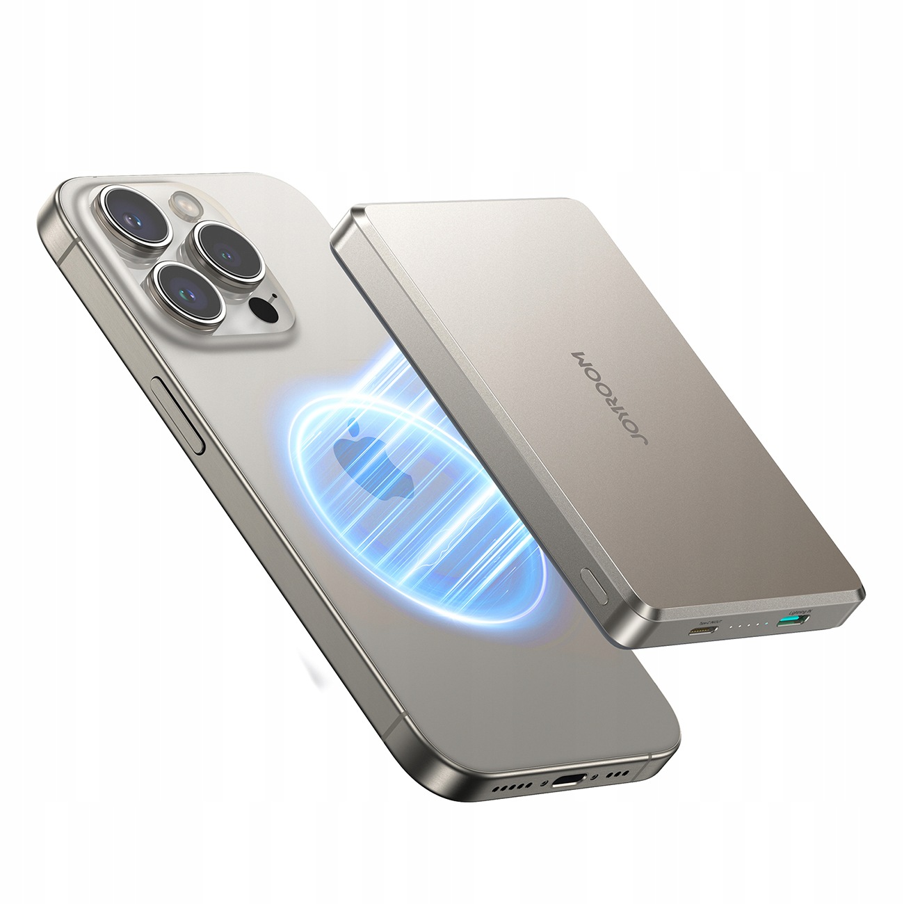Powerbanka Joyroom JR-PBM08 Pro 10000 mAh ultratenká – titanová