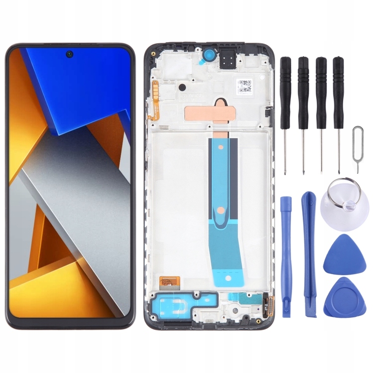 For Xiaomi Poco M4 Pro 4G Original LCD Screen with Frame