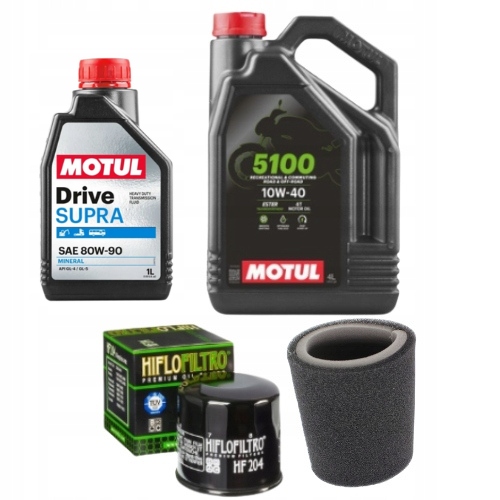 Olejový set s vzduchovým filtrom Yamaha Grizzly 350 400 450 Kodiak 450