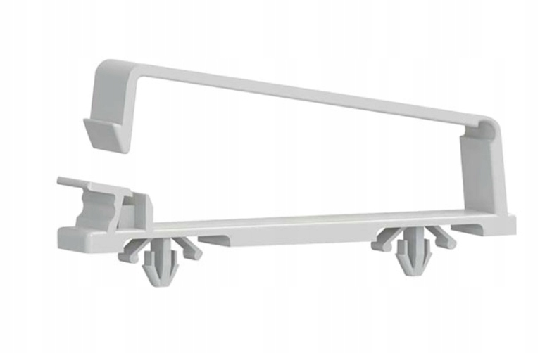 Zacisk kabli płaskich tworzywo biały FCCA-40A-01