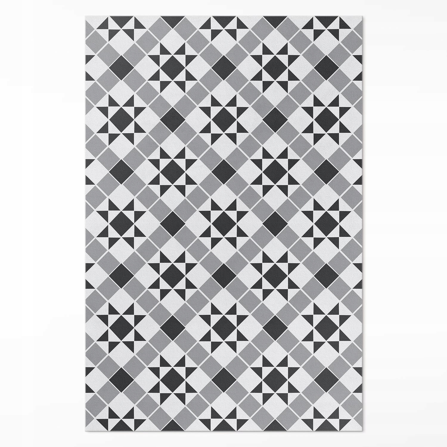 Dekorativní Koberec Vnitřní gotické hvězdičky, stylové dlaždice 120 x 180 cm