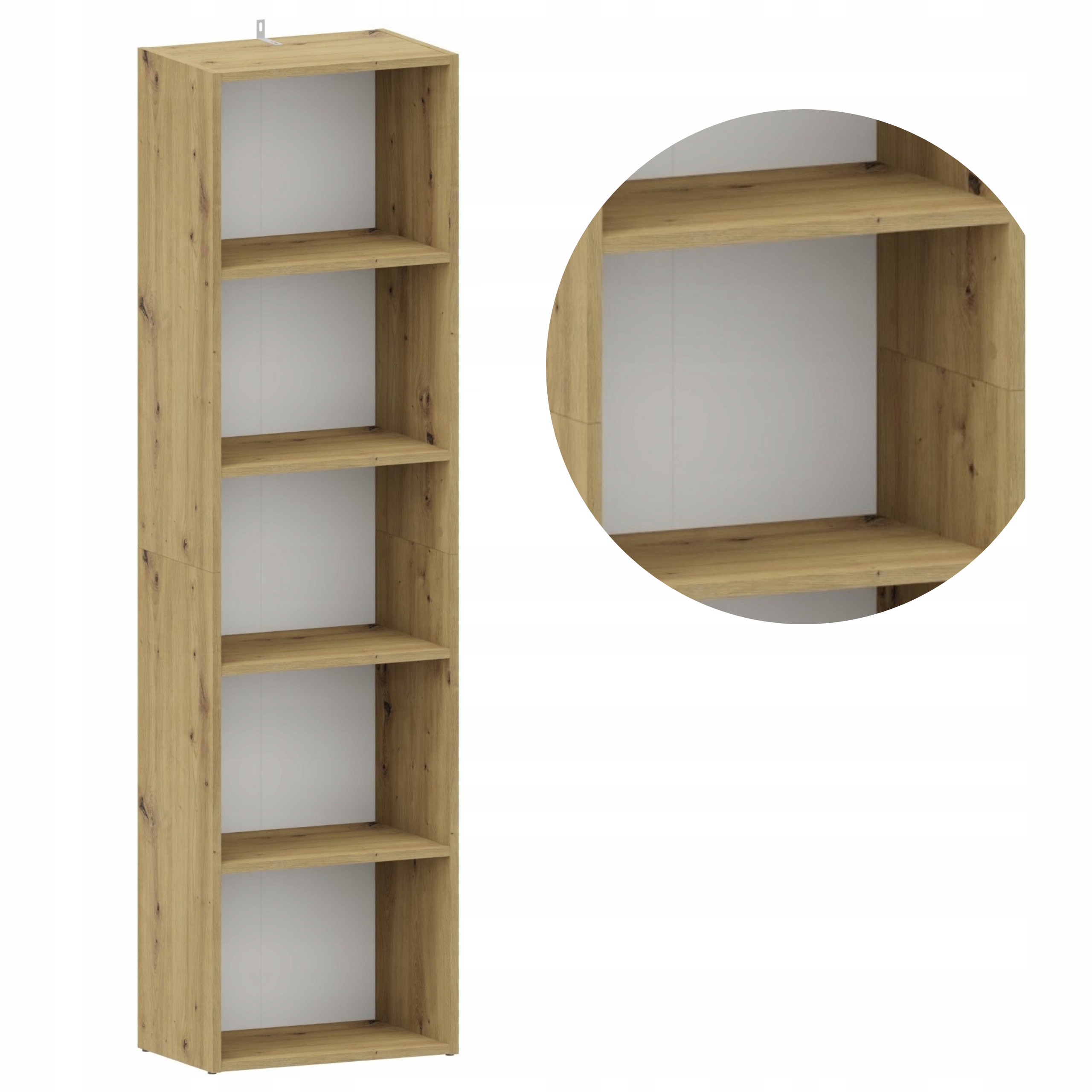 Regál Bodo Dual R50O Artisan kancelársky otvorený skrinka knihy fotografie oblečenie