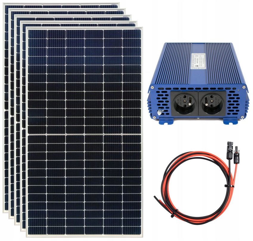 2275W_Eco - КОМПЛЕКТ СОЛНЕЧНЫХ ВОДОНАГРЕВАТЕЛЕЙ ГВС 2275 ВТ ПАНЕЛИ