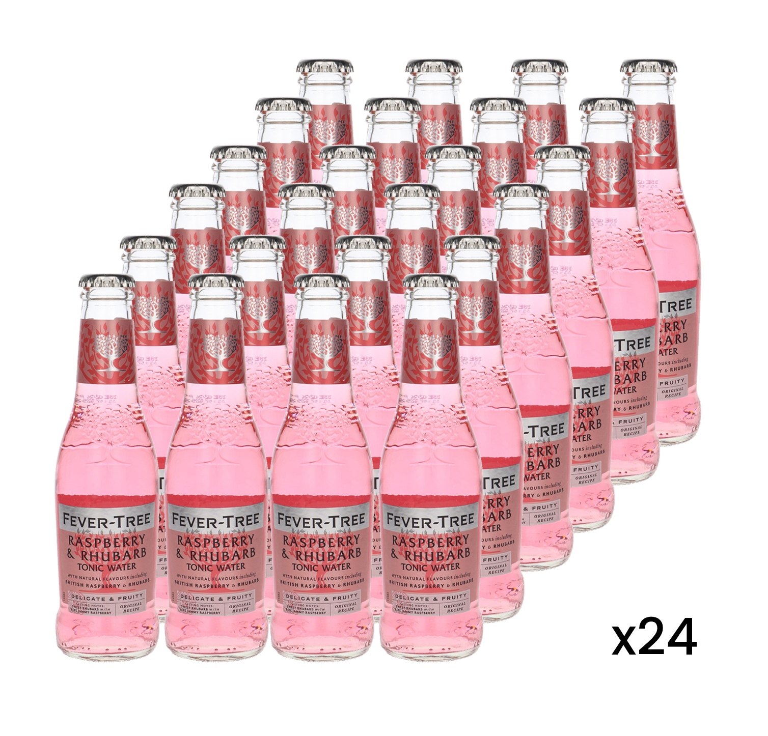 Levně Fever-Tree Malina & Rebarbora Tonic Water 200 ml