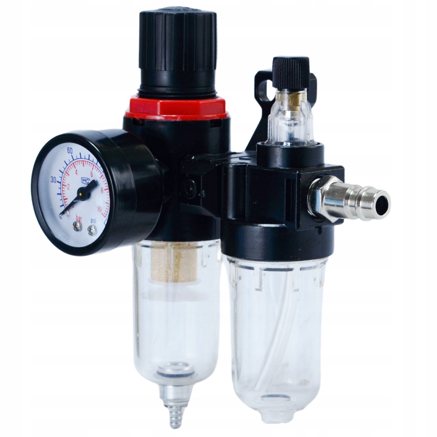 FILTRU DRIEMER OILER REDUCTOR DE AER COMPRESOR 1/4 NEGRU Marca Negru