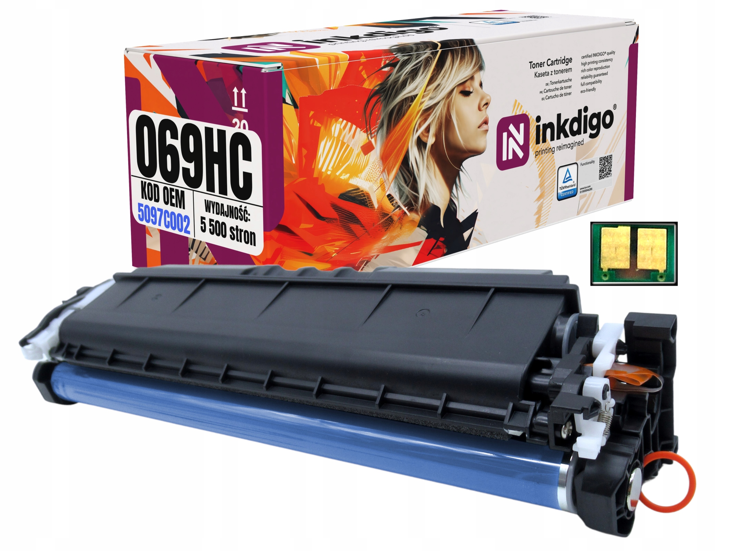 Toner s čipom pre Canon 069H i-SENSYS Mf 752 754