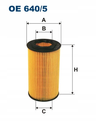

Filtr oleju Filtron OE640/5