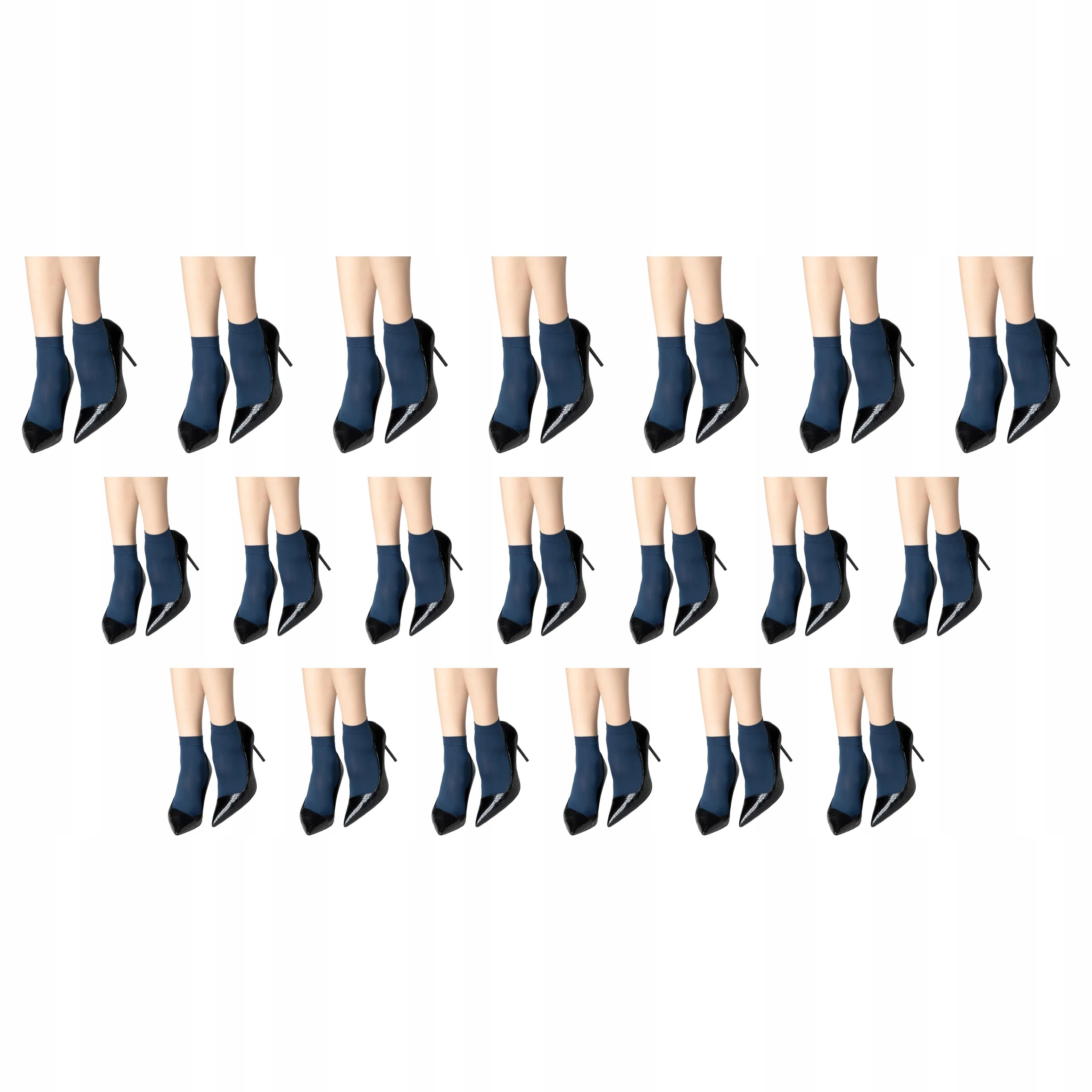 10 x Ponožky Soks 40 den Marilyn Blue 2 páry v balení