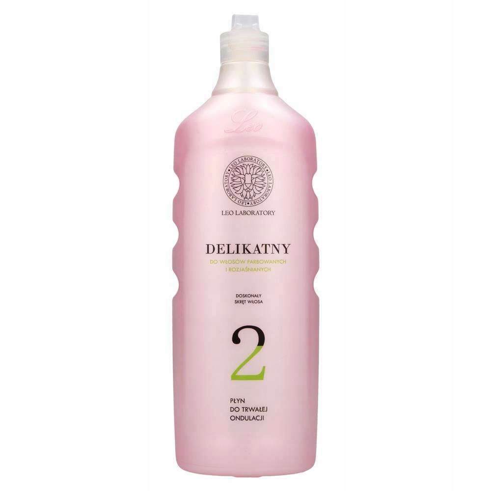 LEO PŁYN DEILIKATNY 2 DO TRWAŁEJ ONDULACJI FARBOWANYCH I ROZJAŚNIANY 1000ML
