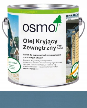 Osmo 2507 0,75L Vnější krycí olej na dřevo Modrý Holubí