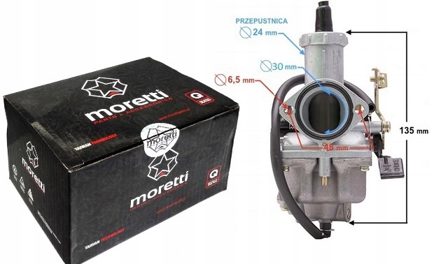 

Gaźnik PZ30 Quad Atv 200 250 Bashan Loncin