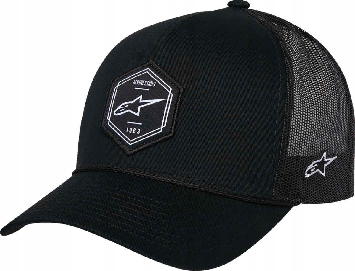 Czapka Z Daszkiem Alpinestars Hexeon Black 1216-81100-1010-OS