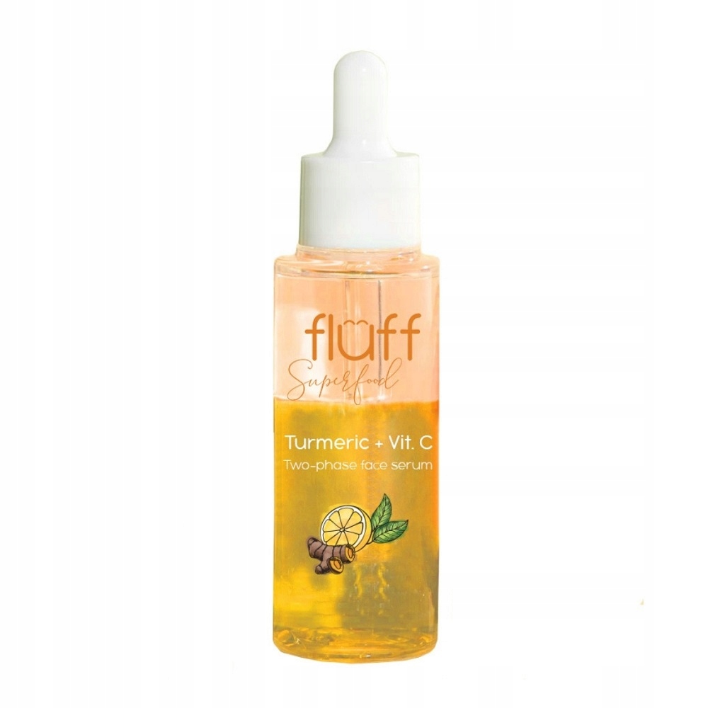 Fluff Serum Dwufazowe Booster Kurkuma Wit. C 40ml