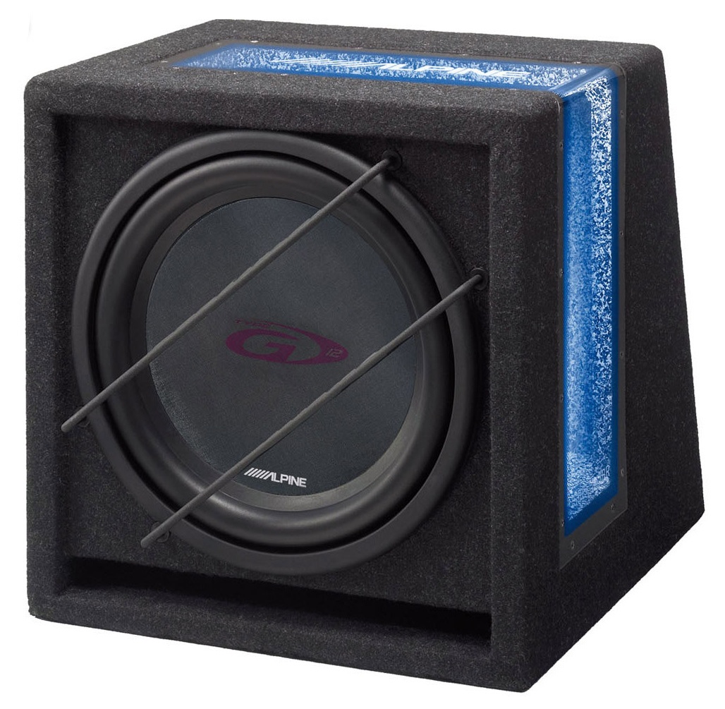 Alpine SBG-844BR Subwoofer 8-cali 20 cm Bass-Reflex Moc 400W