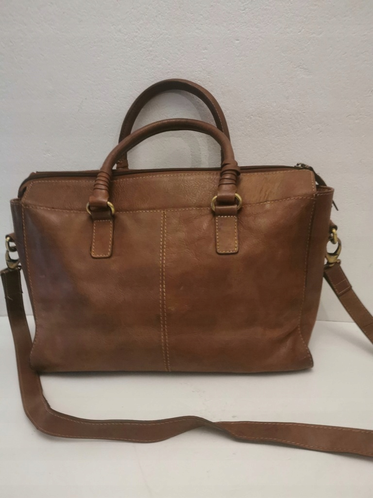 WERA STOCKHOLM TOREBKA MIEJSKA SKÓRZANA ORYGINAL