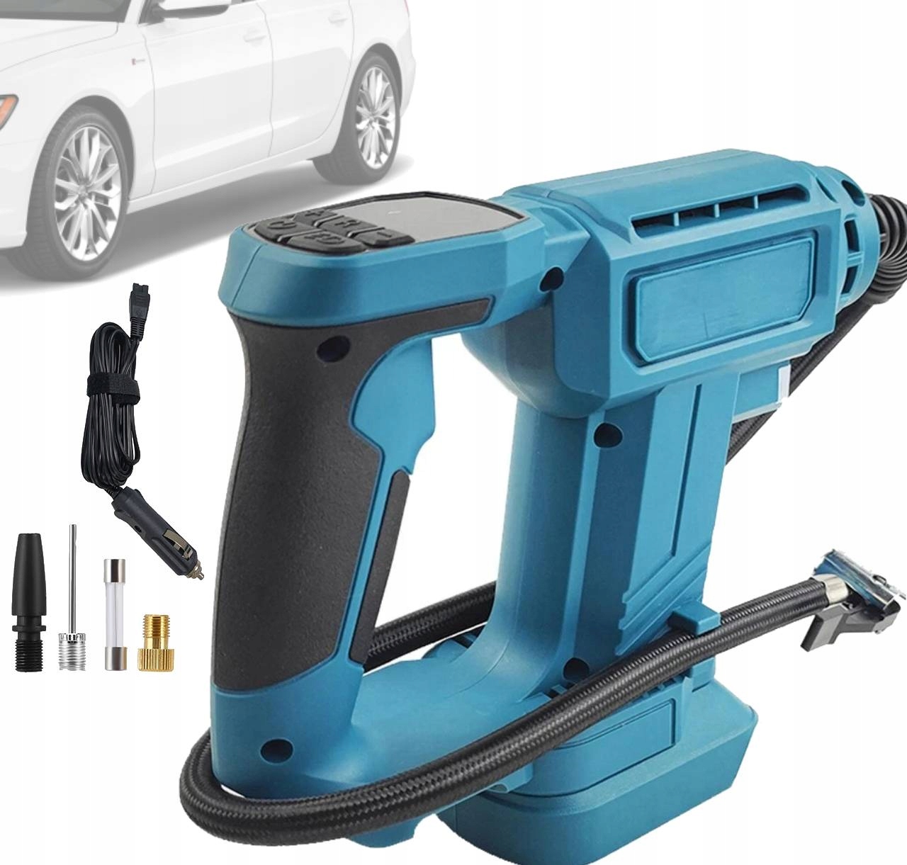 120W pro Lxt BL18 18V akumulátorová pumpa/kompresor vzduchu pro automobily