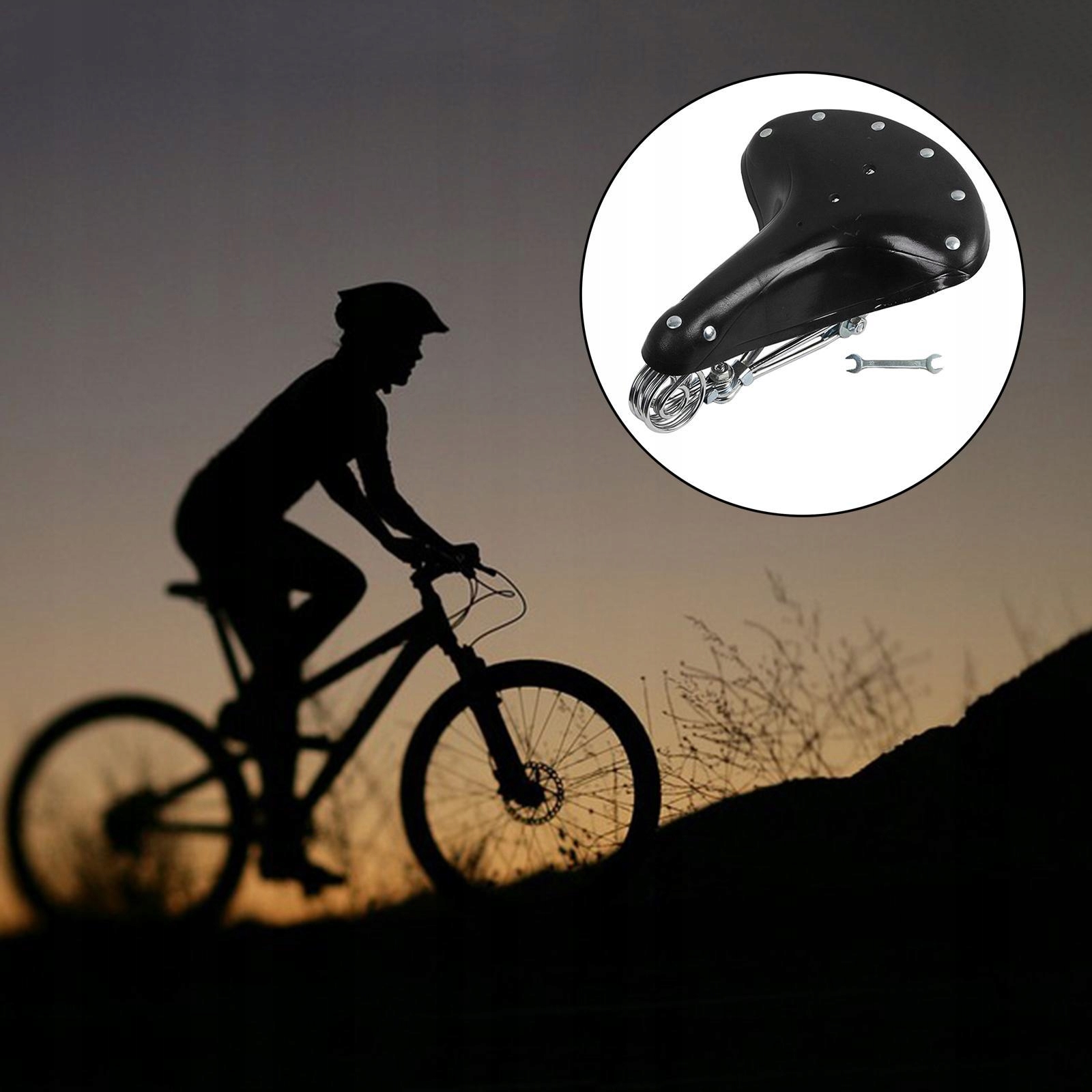 Siodełko, Bessiraclarke Retro Skórzane Waga 1040 g