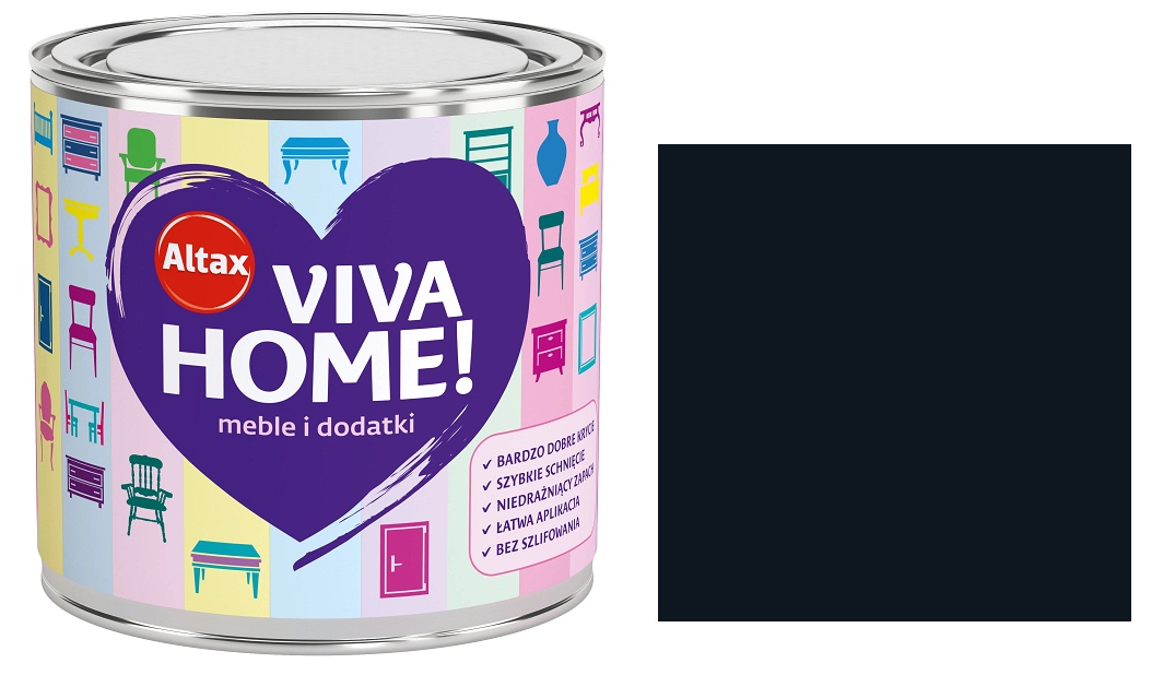 

Altax Viva Home 0,25L Nocne Niebo Mat