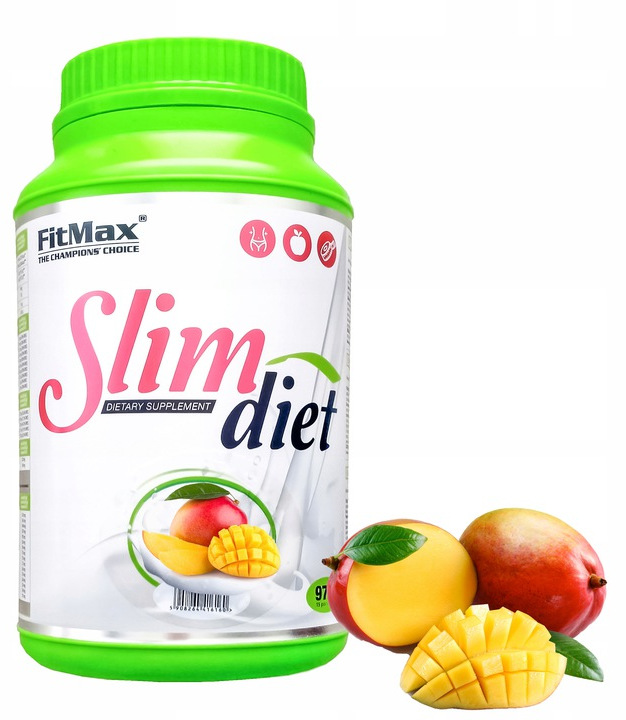 FITMAX SLIM DIET 975g | odchudzający koktajl - 9783722436 - Allegro.pl