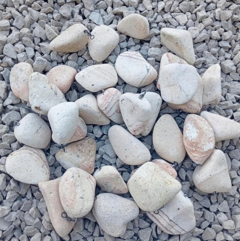 Olik ciężarek karpiowy kamienny piaskowy 151-200g zestaw 10szt
