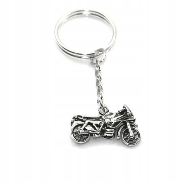 

Srebrny brelok do kluczy motocykl motor srebro 925