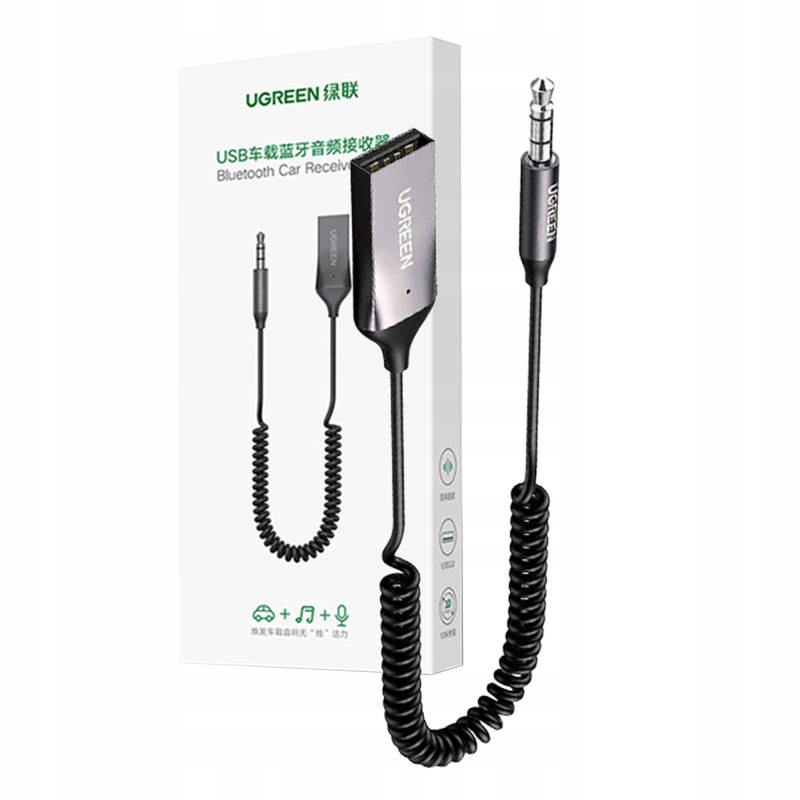 

Transmiter audio Bluetooth mini jack 3,5 mm Ugreen
