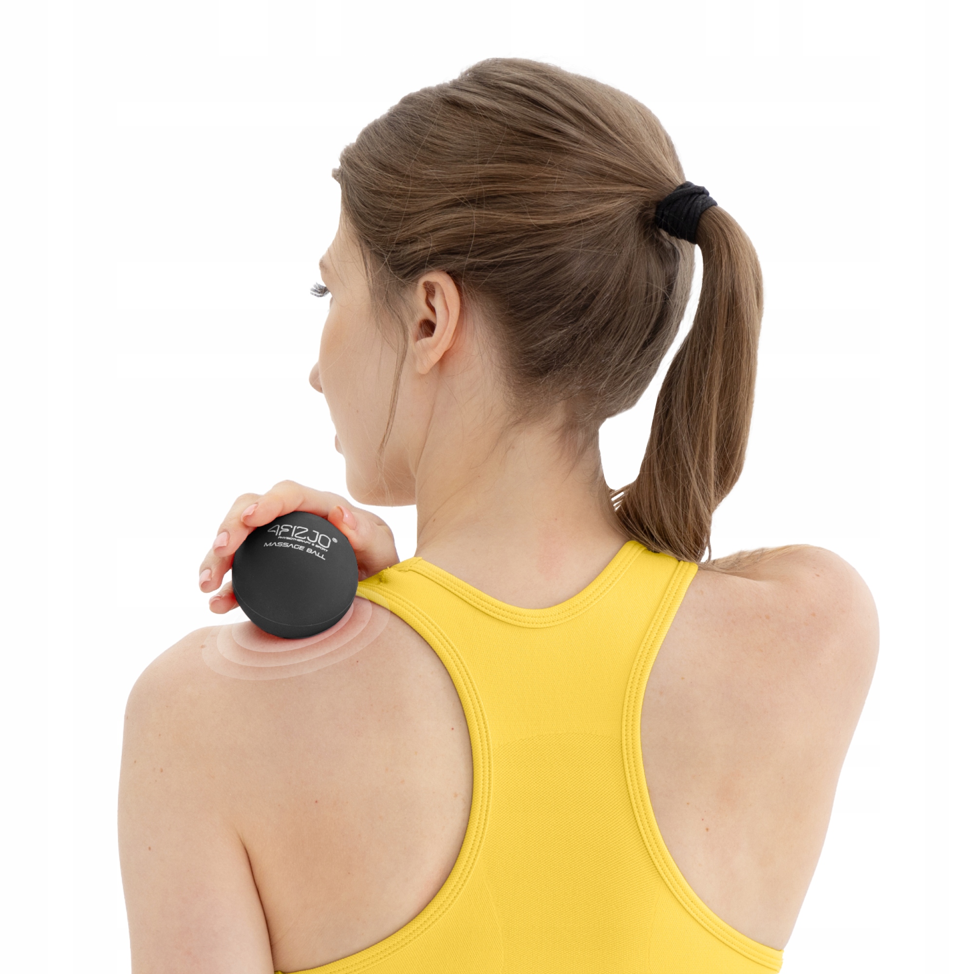 PIŁECZKA DO MASAŻU FIZJOTERAPII ROLLER BARDZO TWARDA ROZLUŹNIENIE MIĘŚNI Materiał dominujący guma