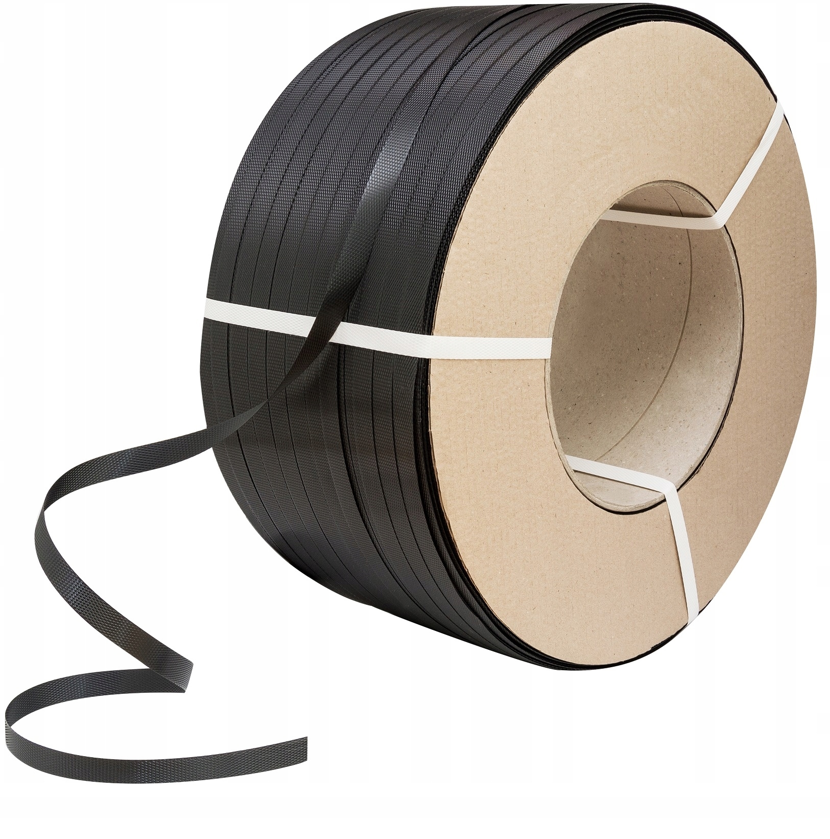 12mm/0,55/2800 Czarna Taśma Pakowa Polipropylenowa