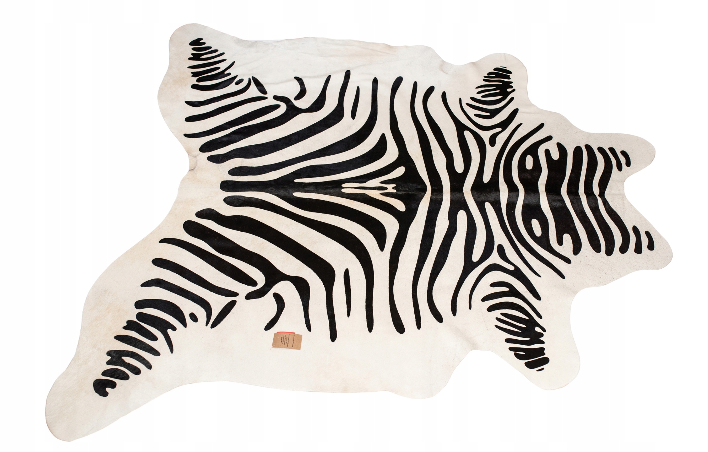 Dekoratívna hovädzia koža Koberec Zebra Koža zo zebry