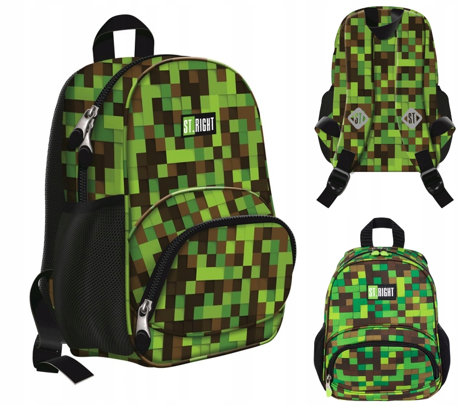

Plecak Mini Przedszkole Wycieczka Gamer Pixel