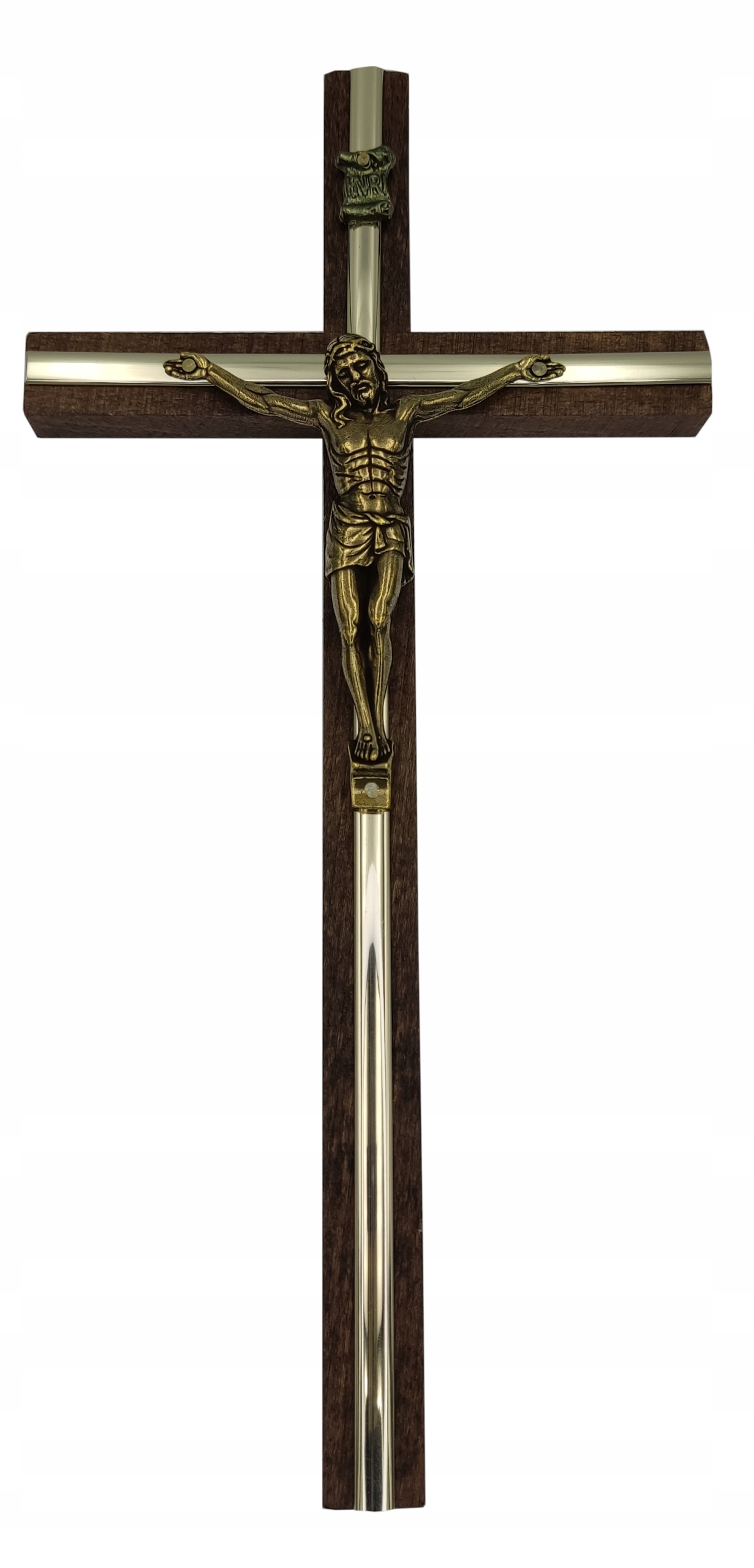 

Drewniany Duży Krzyż Na Ścianę 28 CM Wiszący