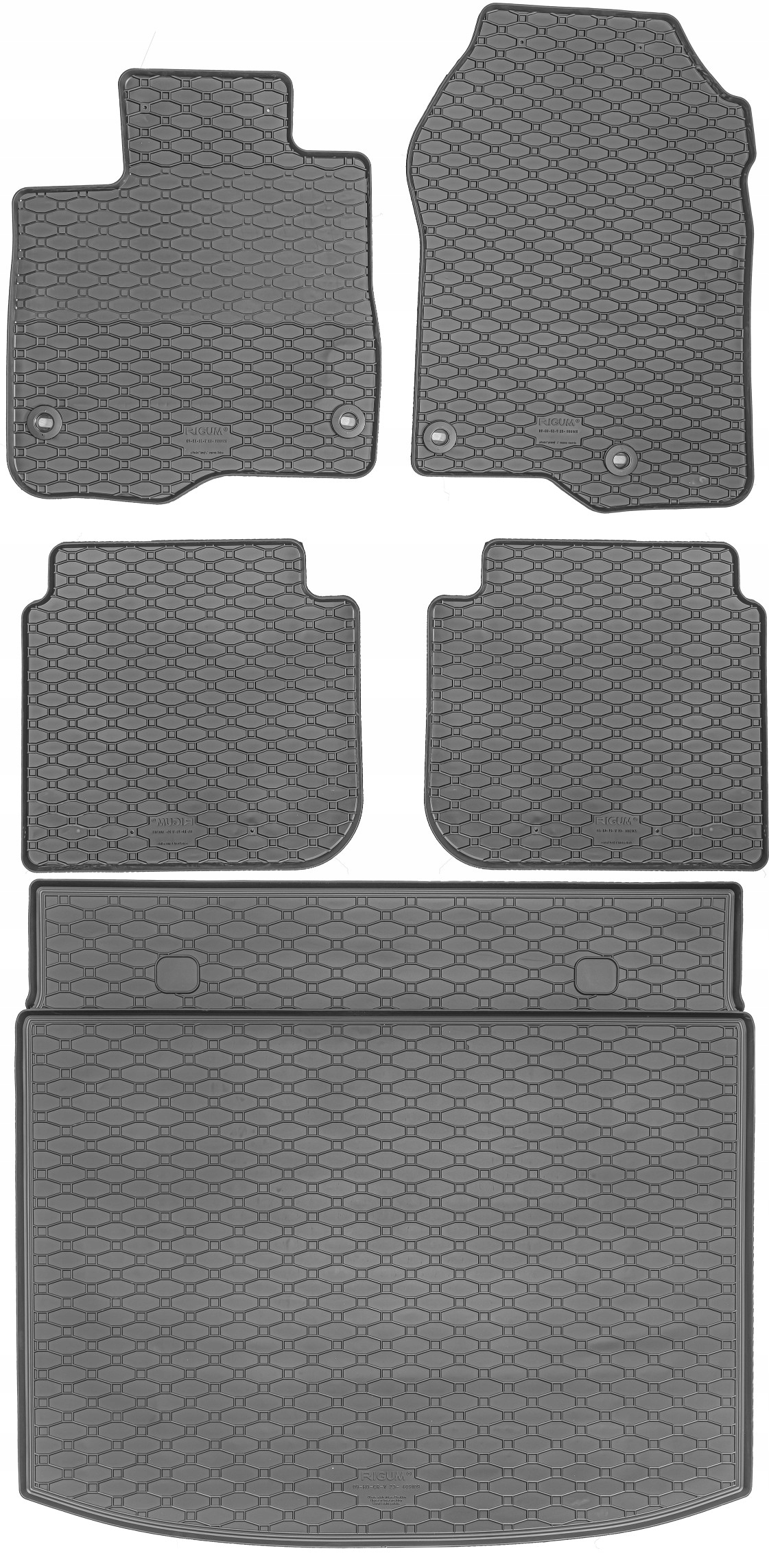 Honda Cr-v VI Suv od roku 2023 – rohož batožinového priestoru koberčeky