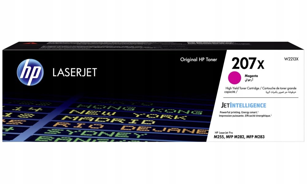 Hp toner 207X (purpurový, 2450str) pro Hp Color LaserJet Pro M255/MFP M282/