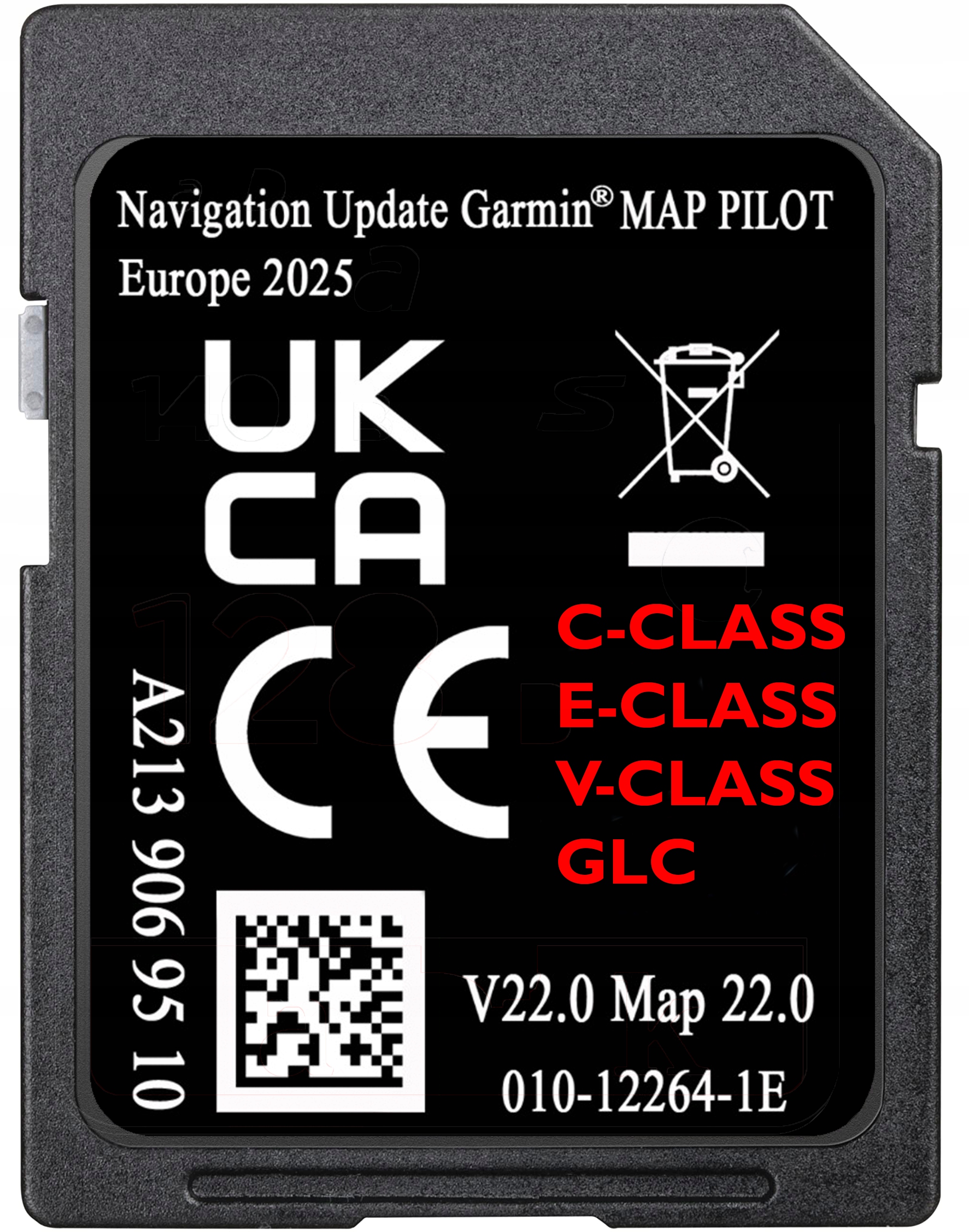 Gps Mapa Sd Karta Mercedes Garmin Map Pilot A213 V22 Evropa Třída C E V Glc