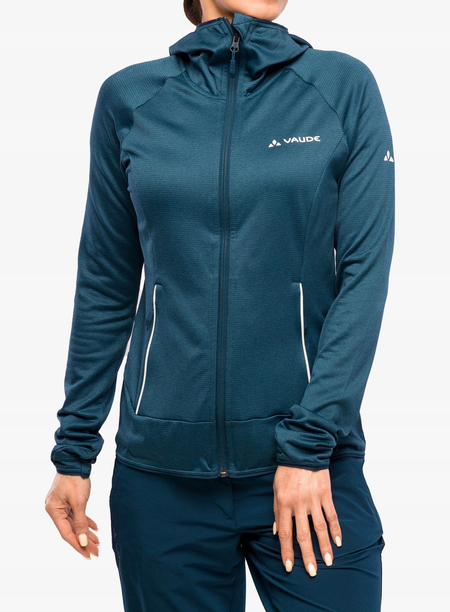 Mikina fleecová dámská Vaude Tekoa Fleece Jacket II dark sea Xs (36)