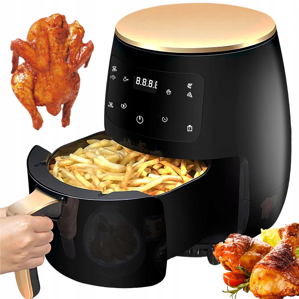 Air Fryer O Pojemności Do Przyrządzania Dużych Porcji Z Zachowaniem Witamin