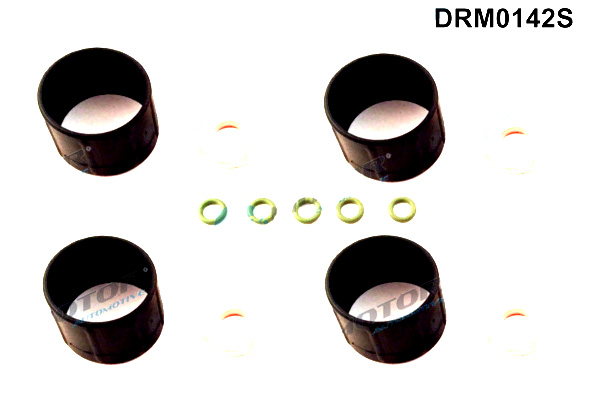 ZESTAW MONT WTRYSK NA 4 WTRYSKI Z ORINGAMI NA FORD PSA 2.0HDI 07- Producent części Dr.Motor