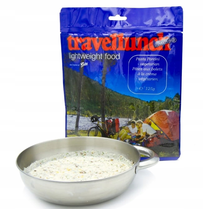 Travellunch Makaron Porcini z grzybami i cebulą porcja 1-osobowa