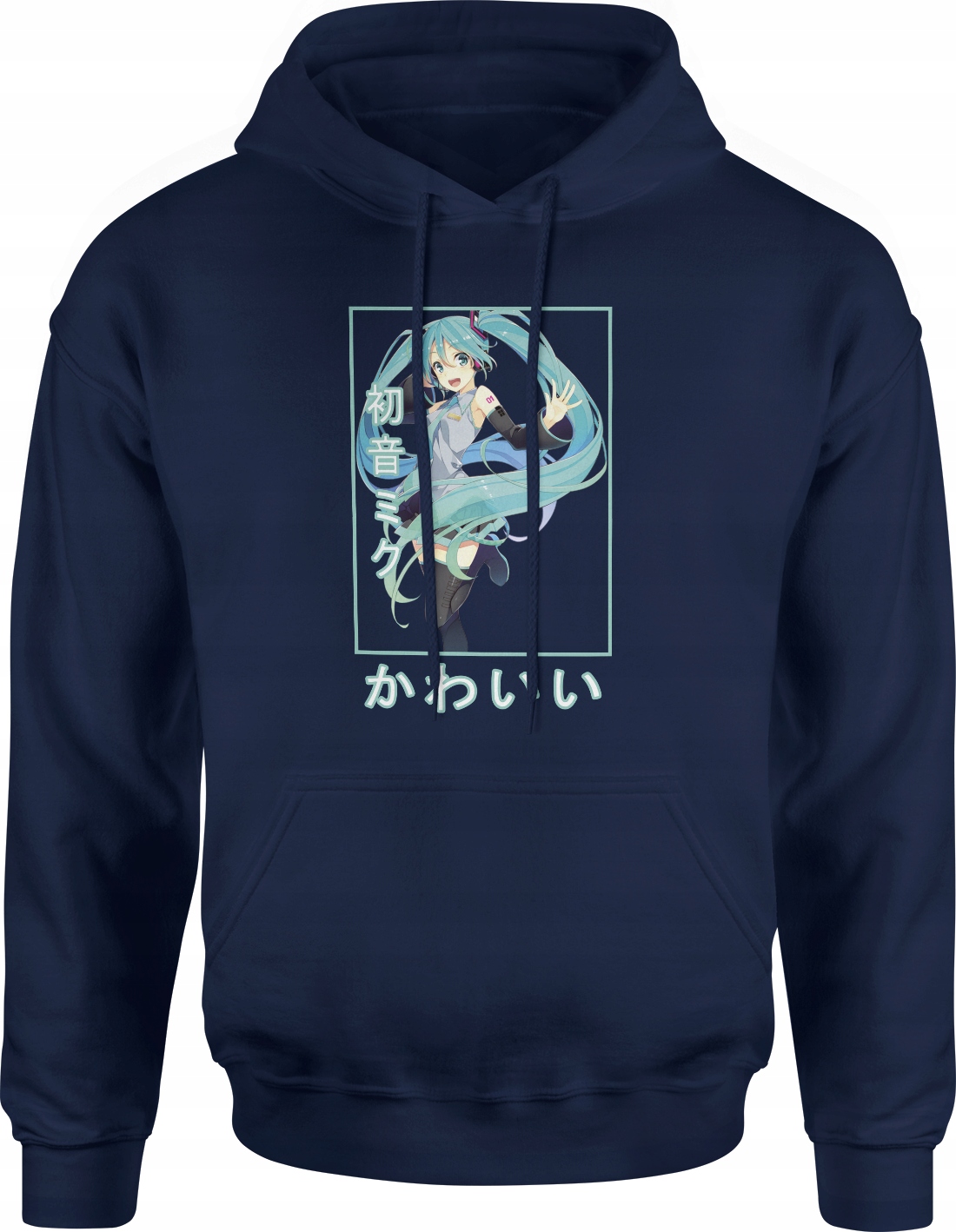 

Hatsune Miku Bluza Męska Anime Z Kapturem Rozm M