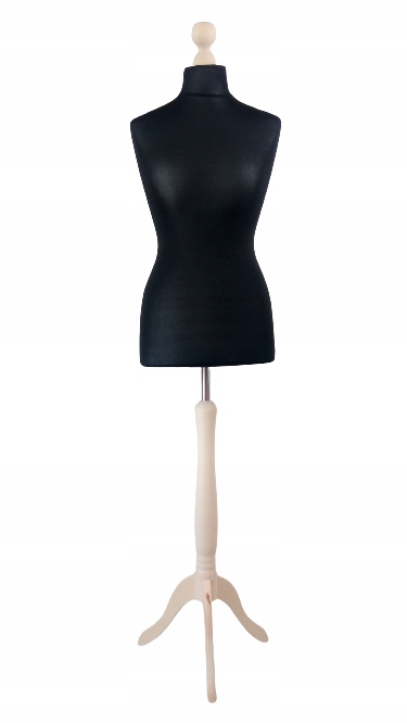 Krejčovská figurína 40 L Černý stojan Eko premium