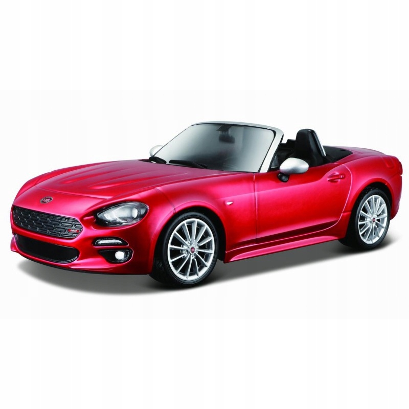 Fiat 124 Spider Red 1:24 Bburago