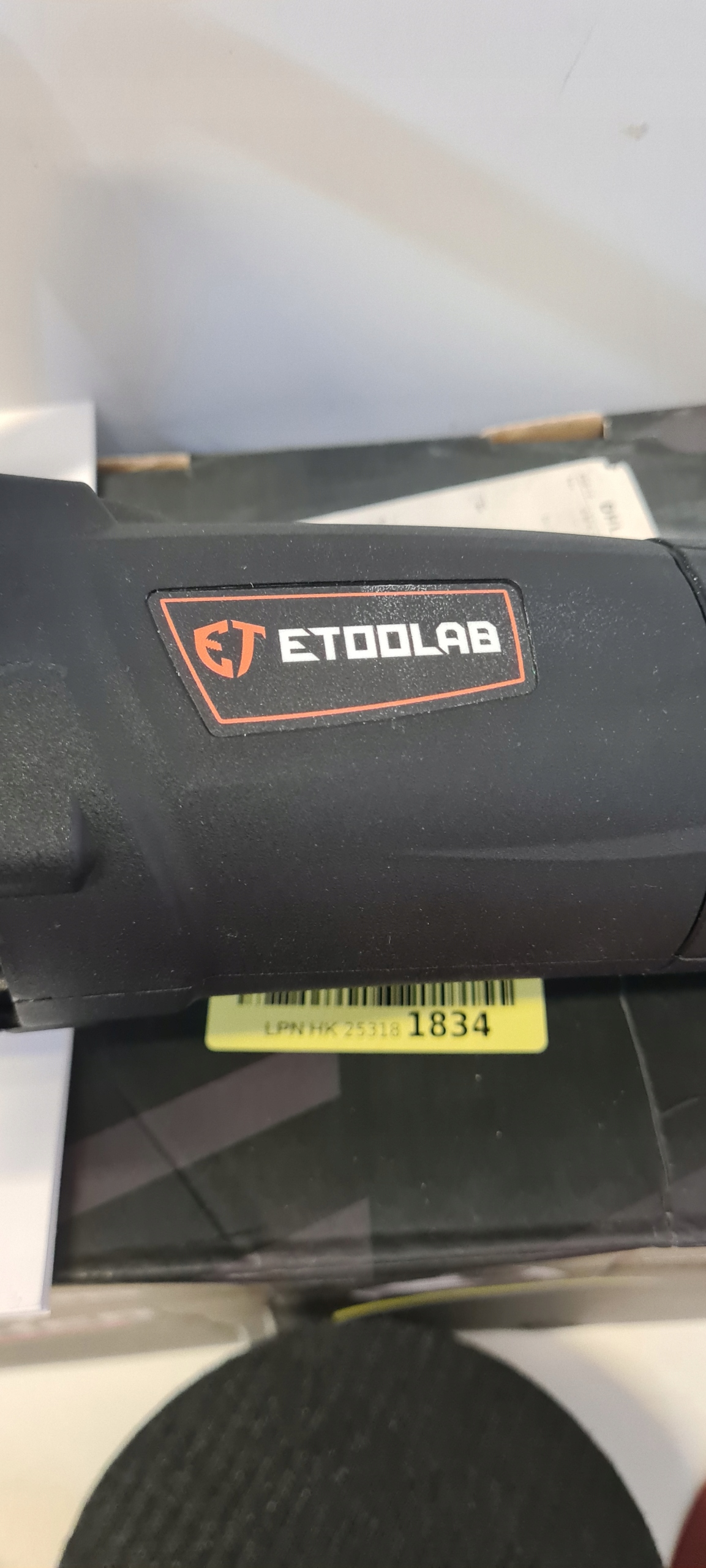 ETOOLAB P9 Profesjonalna maszyna do polerowania 1200W do samochodów łodzi Zasilanie sieciowe