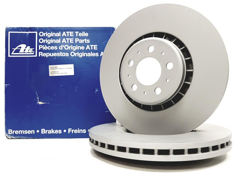 24.0130-0116.1 - ATE ПЕРЕДНИЕ ТОРМОЗНЫЕ ДИСКИ VOLVO XC 90 336MM HIT