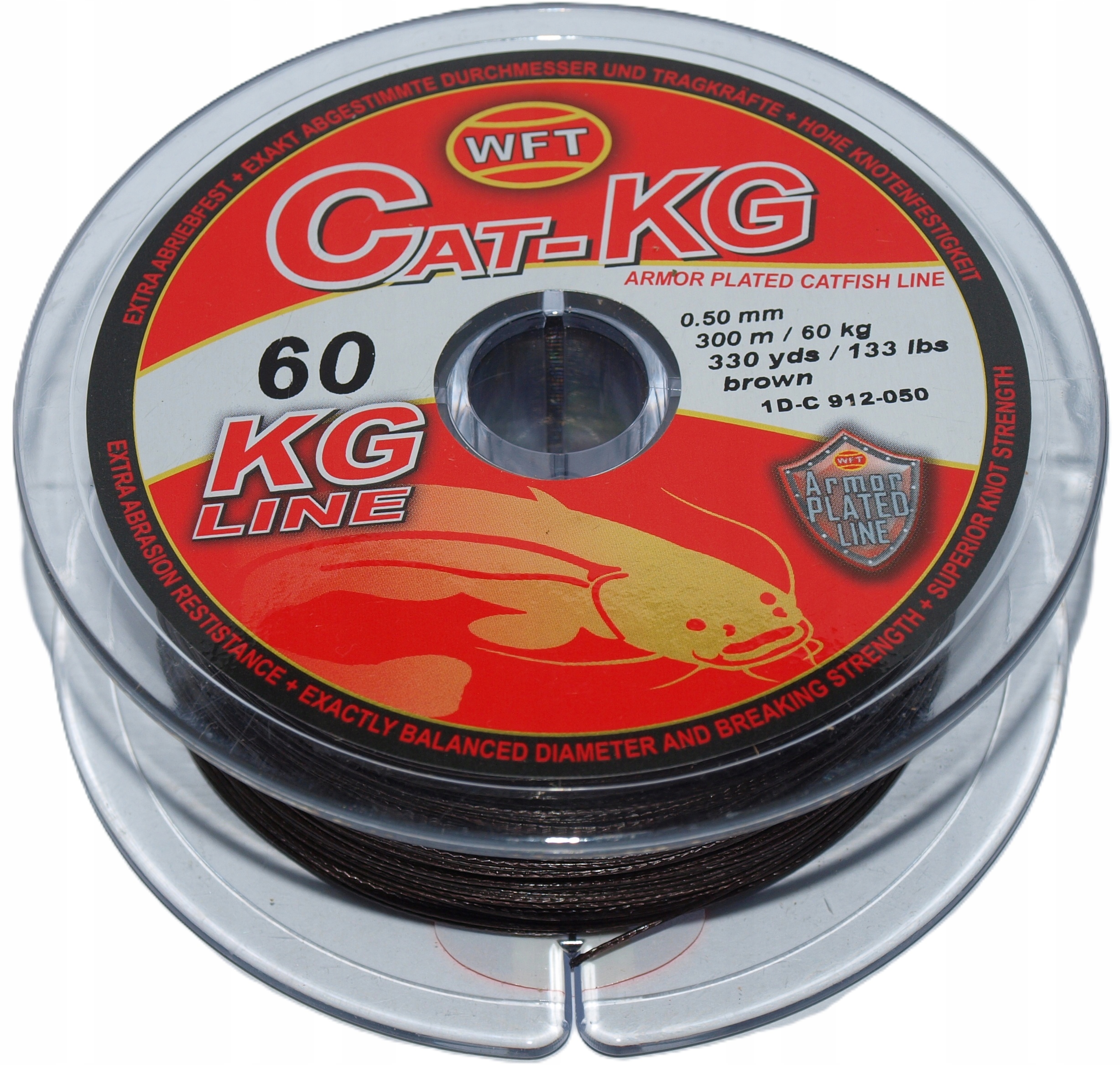 Plecionka Wft Cat-kg, na suma, 0,50mm 60kg -300m