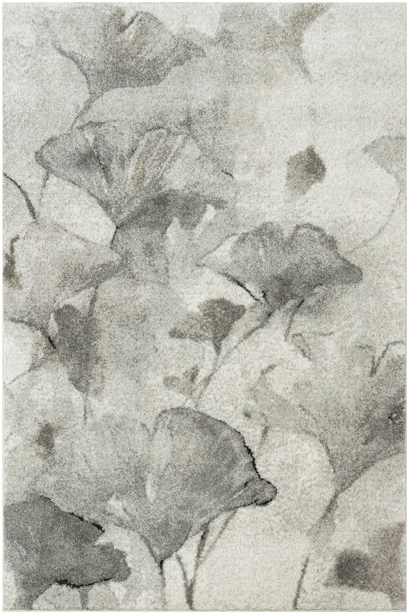 Dywan Beż Kaszmir Szary W Listki Ginko Puszysty Do Salonu Naila 240x330 cm