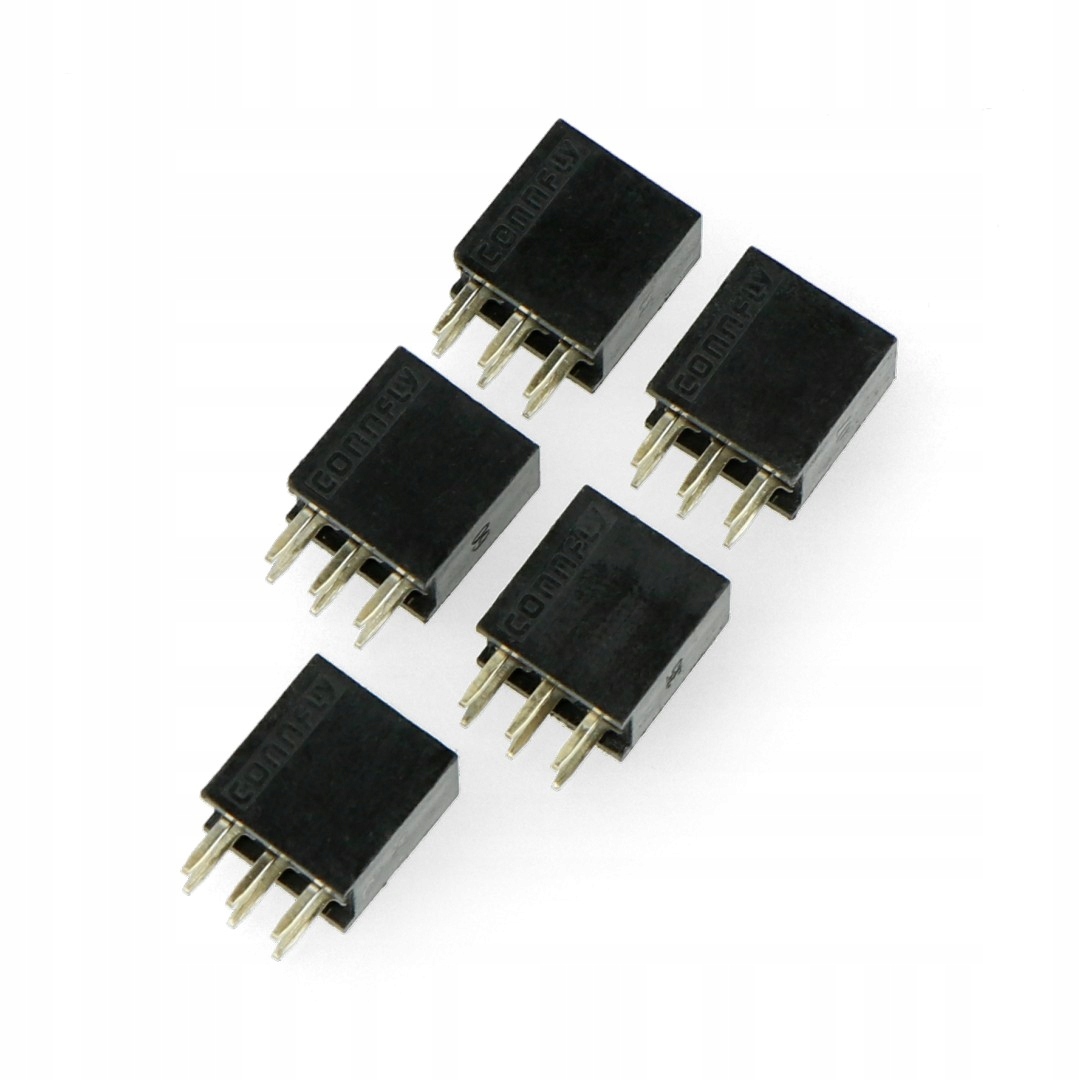 

Gniazdo żeńskie 2x3 raster 2,54mm 5 szt.