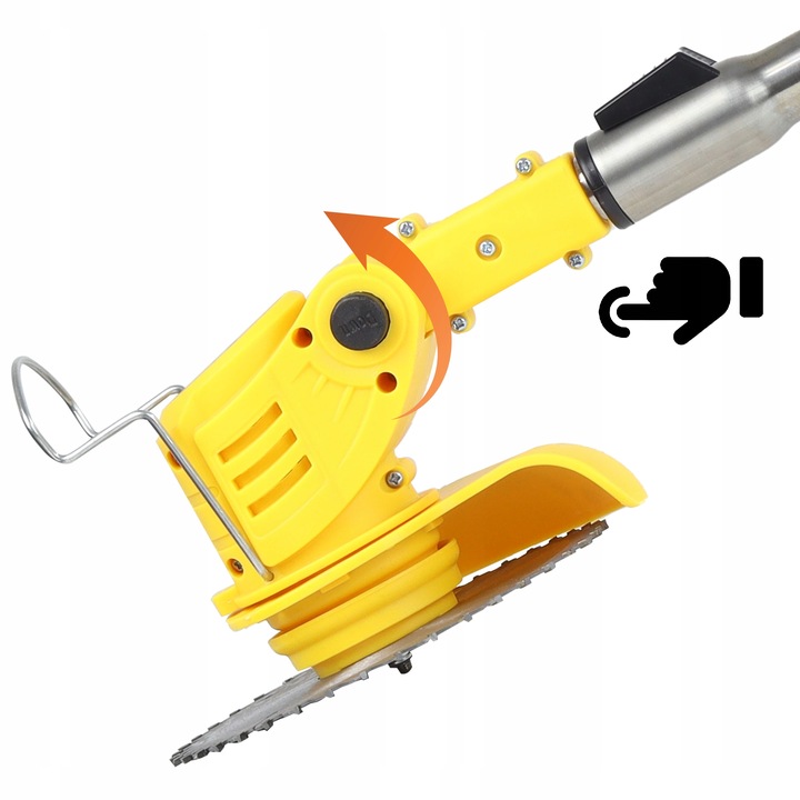 PODKASZARKA KOSA AKUMULATOROWA DO TRAWY 2 AKU Waga narzędzia 2.3 kg