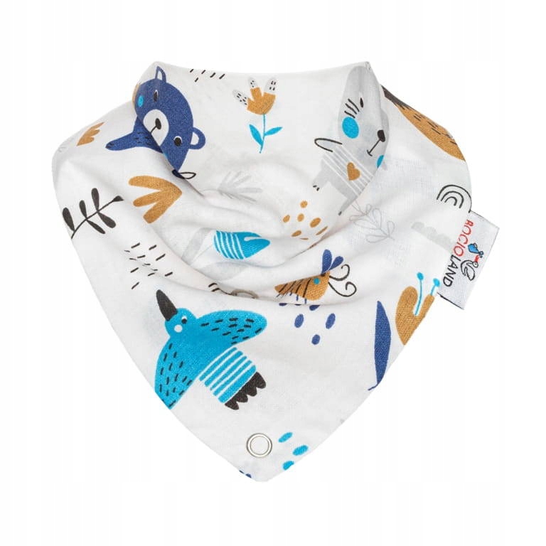 BOCIOLAND APASZKA ŚLINIAK GRYZAK DREWNIANY MIŚ Rodzaj materiałowy