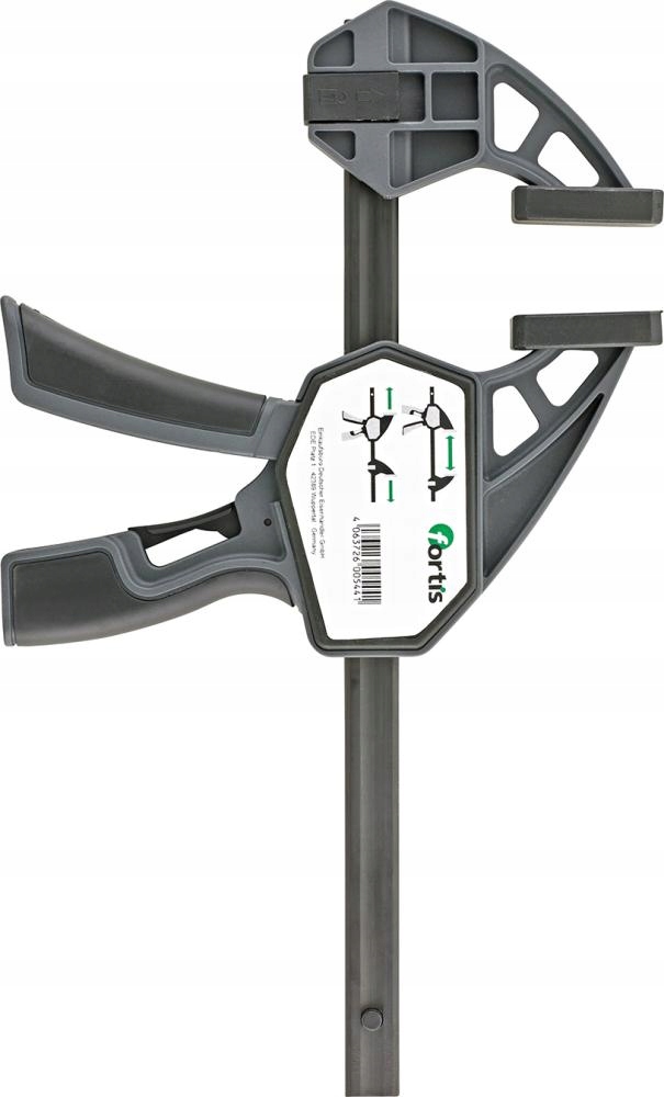 Svěrák pro ovládání jednou rukou 900 x 85 mm Fortis